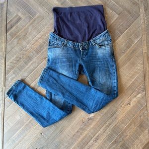 Seraphine Over Bump Maternity Jeans - Size 6